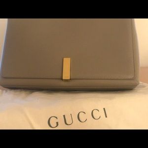 Classic Gucci Handbag, over the shoulder strap!